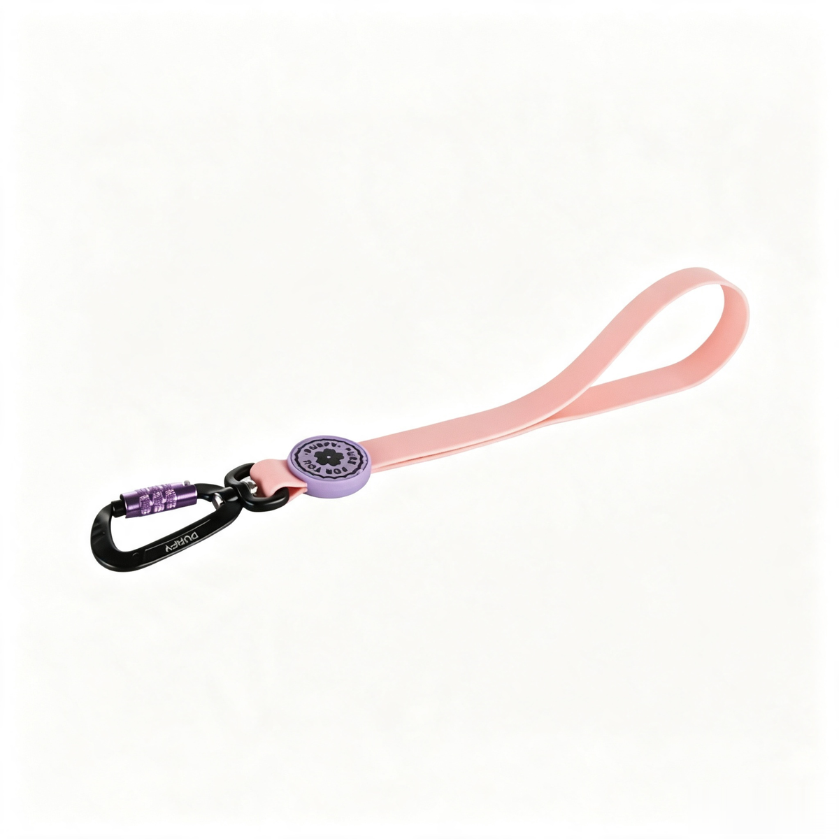 Short Dog Leash PVC Material Waterproof and Skin-Friendly