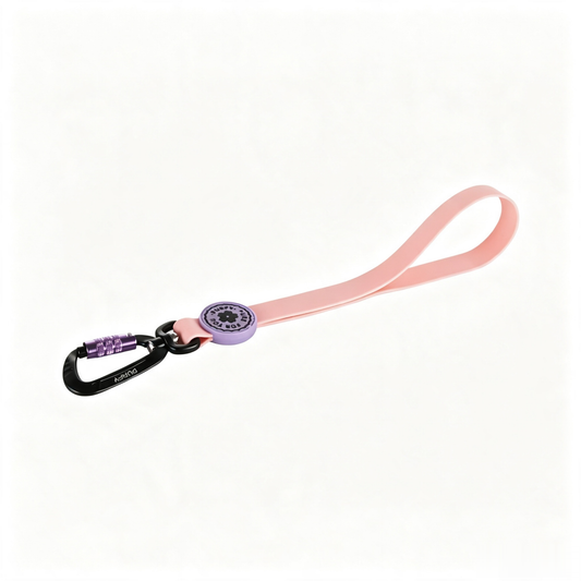 Short Dog Leash PVC Material Waterproof and Skin-Friendly